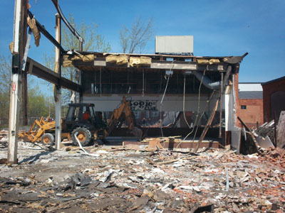 buildings leveled