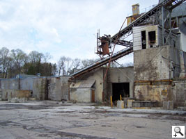 old cement factory being torn down